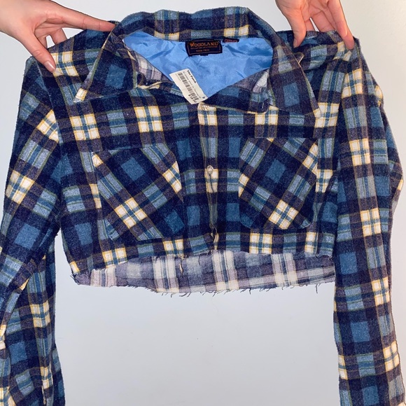 Cropped woodland flannel! - Picture 2 of 3